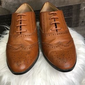 Leather Oxfords
